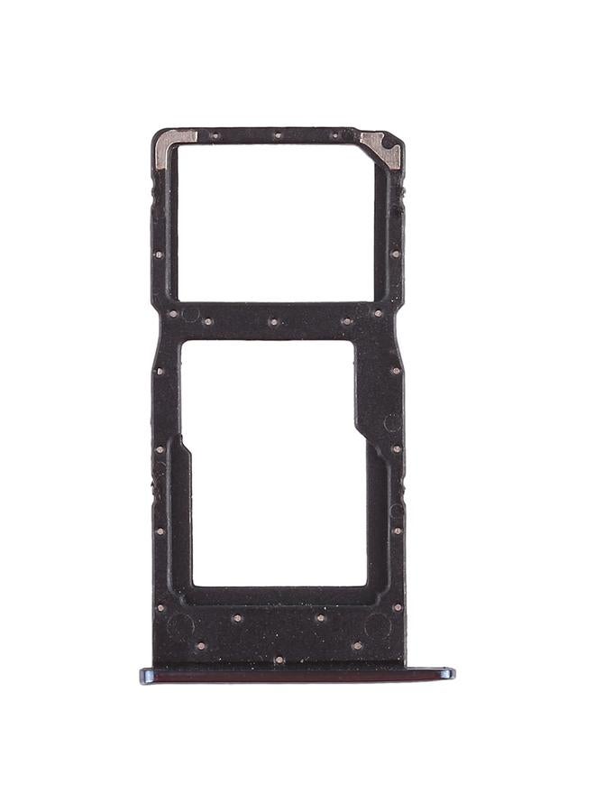 erorex SIM Card Tray + SIM Card Tray / Micro SD Card Tray for Huawei Honor 10 Lite / P smart (2019)(Blue) - Image 2