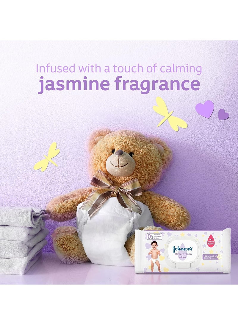 Johnson's Ultimate Clean Baby Wipes 48 - Image 3