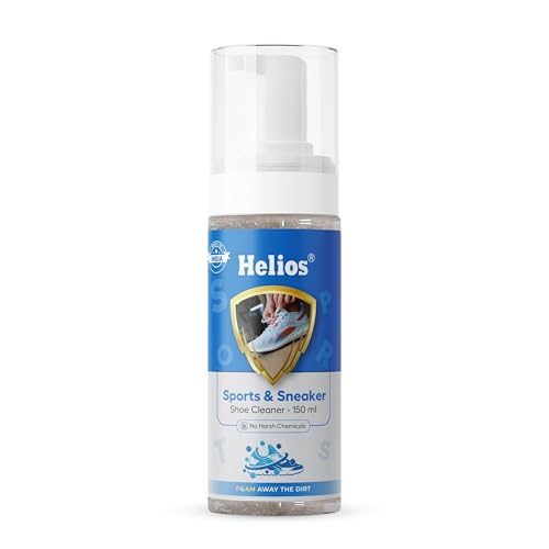 Helios Sport Shoe Cleaner – Premium Shoe Cleaning Solution for Sneakers, Sports Shoes & Trainers (150ml) | Removes Dirt & Stains | Ideal for Sneakers, Running & Sports Shoes - Image 1