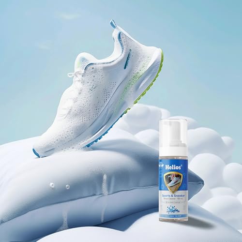 Helios Sport Shoe Cleaner – Premium Shoe Cleaning Solution for Sneakers, Sports Shoes & Trainers (150ml) | Removes Dirt & Stains | Ideal for Sneakers, Running & Sports Shoes - Image 3