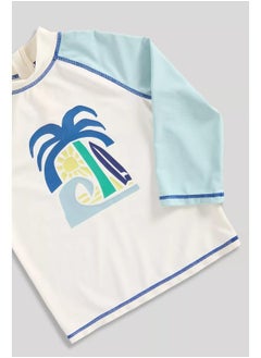 mothercare Palm Sunsafe UPF50+ Rash Vest  - Image 3