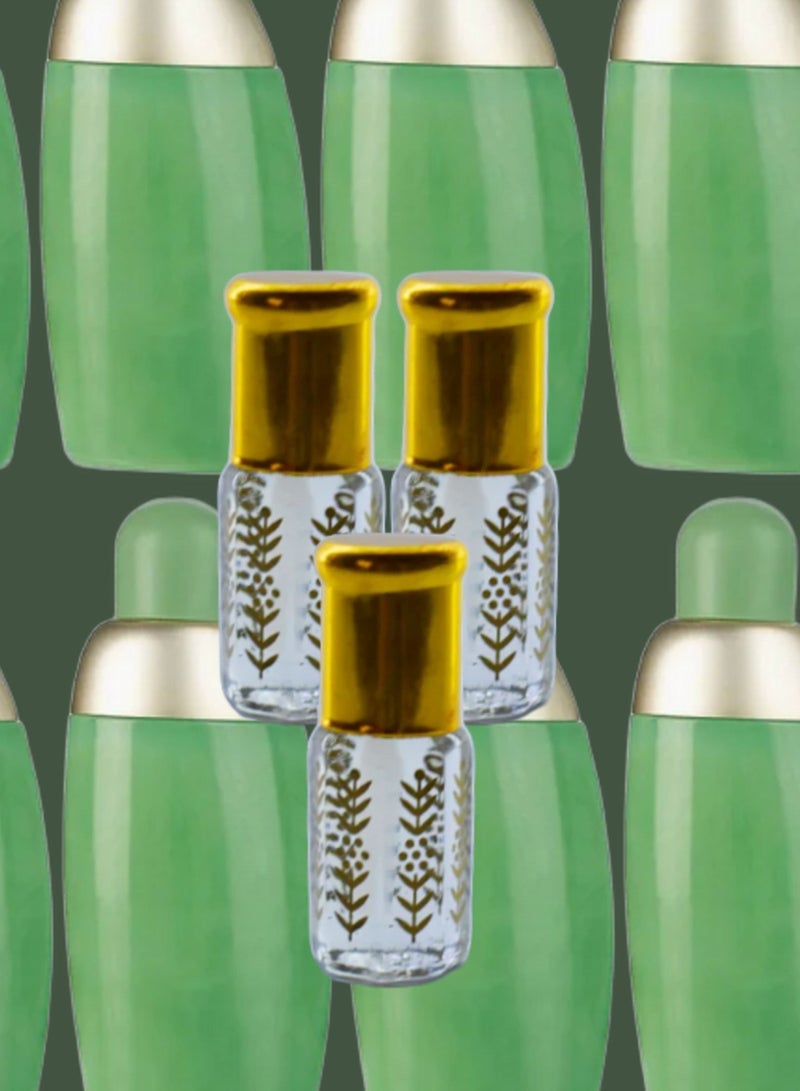 3 Pieces Eden Essential Oil For Women Original Clear 3 Ml