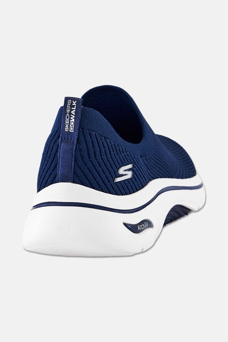 SKECHERS Women Arch Fit 2,0 Slip On Sneakers Shoes, Navy - Image 3