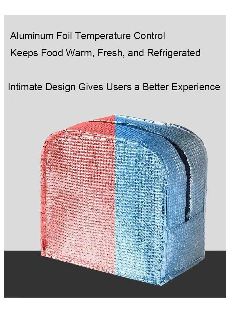 حقيبة غداء محمولة من رقائق الألومنيوم لحفظ الحرارة بينتو سميكة - Image 3