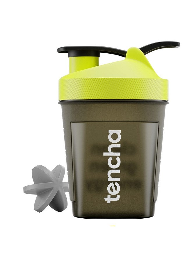 Tencha Plastic Gym Shaker With Mixer Ball | Shaker For Pre-Post Workout & Protein Shake | Leak Proof | 100% Reusable | Bpa Free (Pack Of One), 300 ML, Multicolor - Image 1