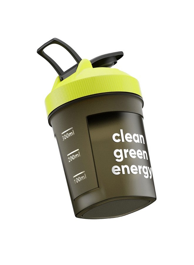 Tencha Plastic Gym Shaker With Mixer Ball | Shaker For Pre-Post Workout & Protein Shake | Leak Proof | 100% Reusable | Bpa Free (Pack Of One), 300 ML, Multicolor - Image 5