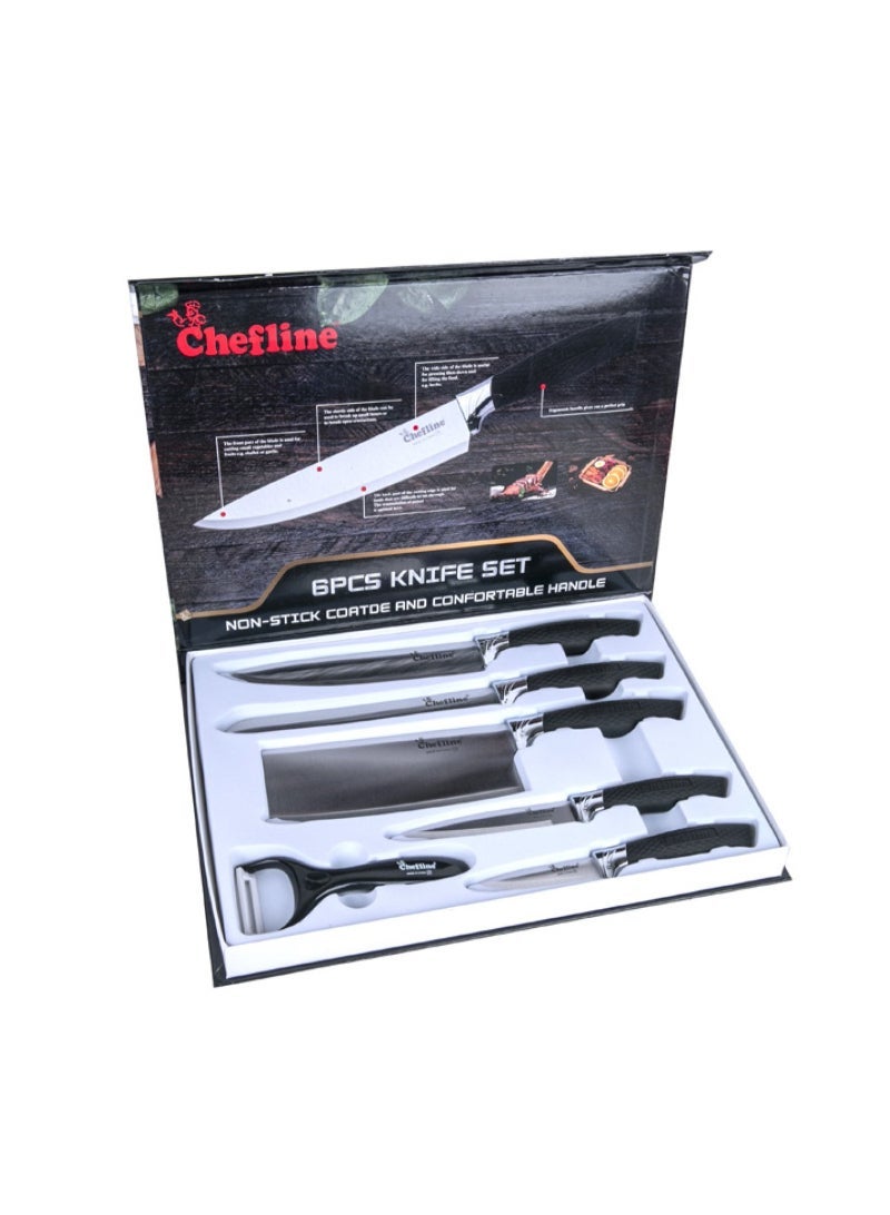 Chefline Knife Set, 6 pcs, KK127060A