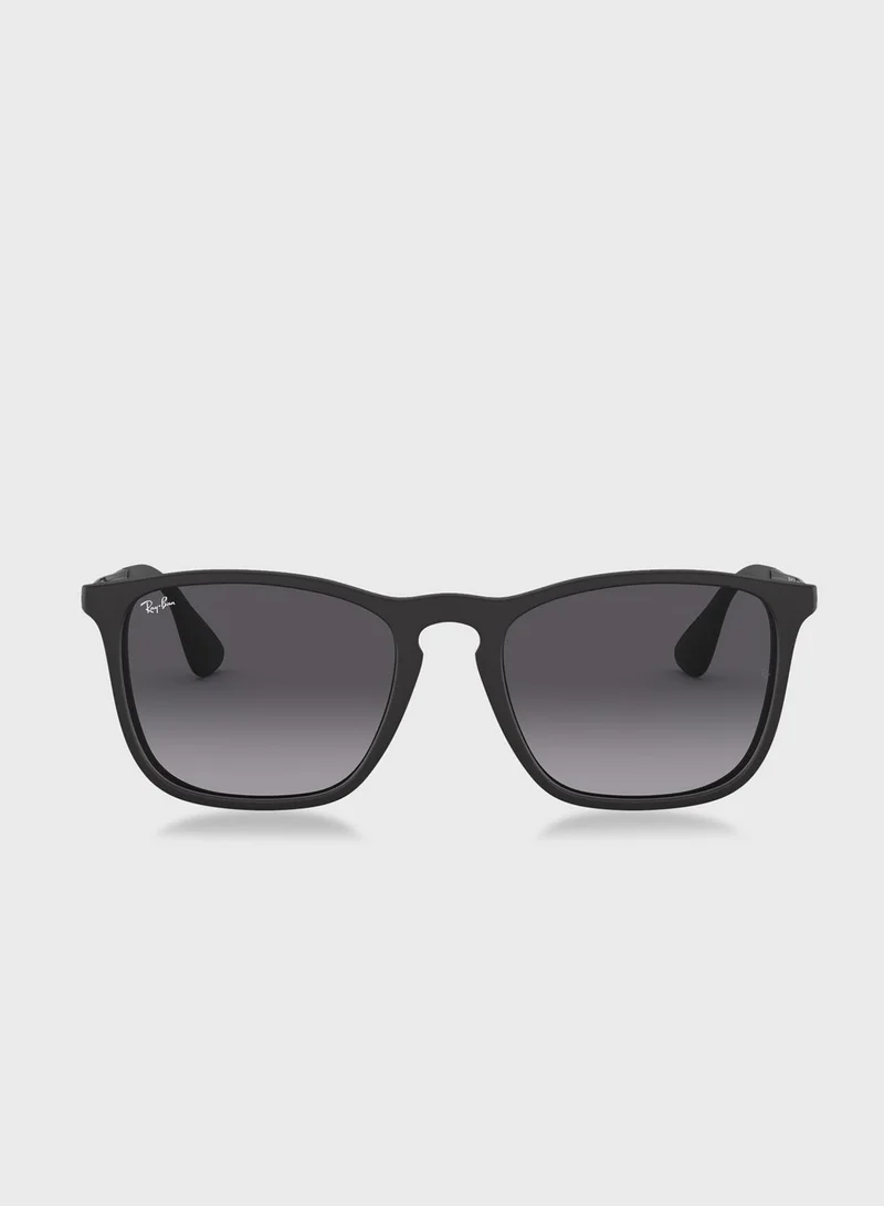 Ray-Ban 0Rb4187 Chris Square Sunglasses