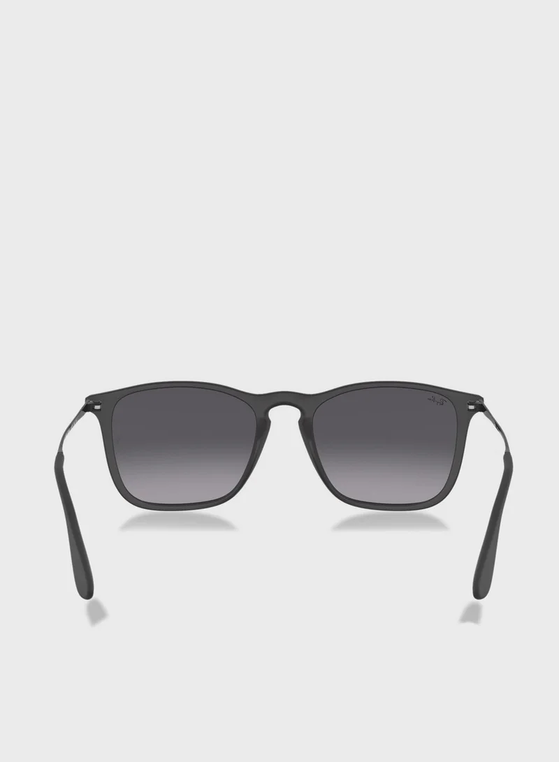 Ray-Ban 0Rb4187 Chris Square Sunglasses