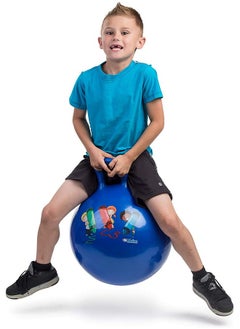 Prakal Prakal Children's Hopper Ball Hop Jumping Ball Bouncing Ball Toy for Exercise Sport Game - Random Color  - Image 1