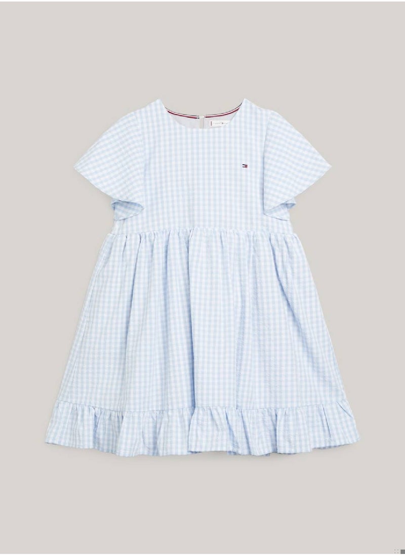 TOMMY HILFIGER Gingham Check Dress And Scrunchie Set  - Image 2