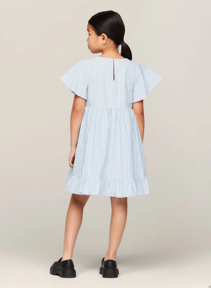 TOMMY HILFIGER Gingham Ruffle Dress