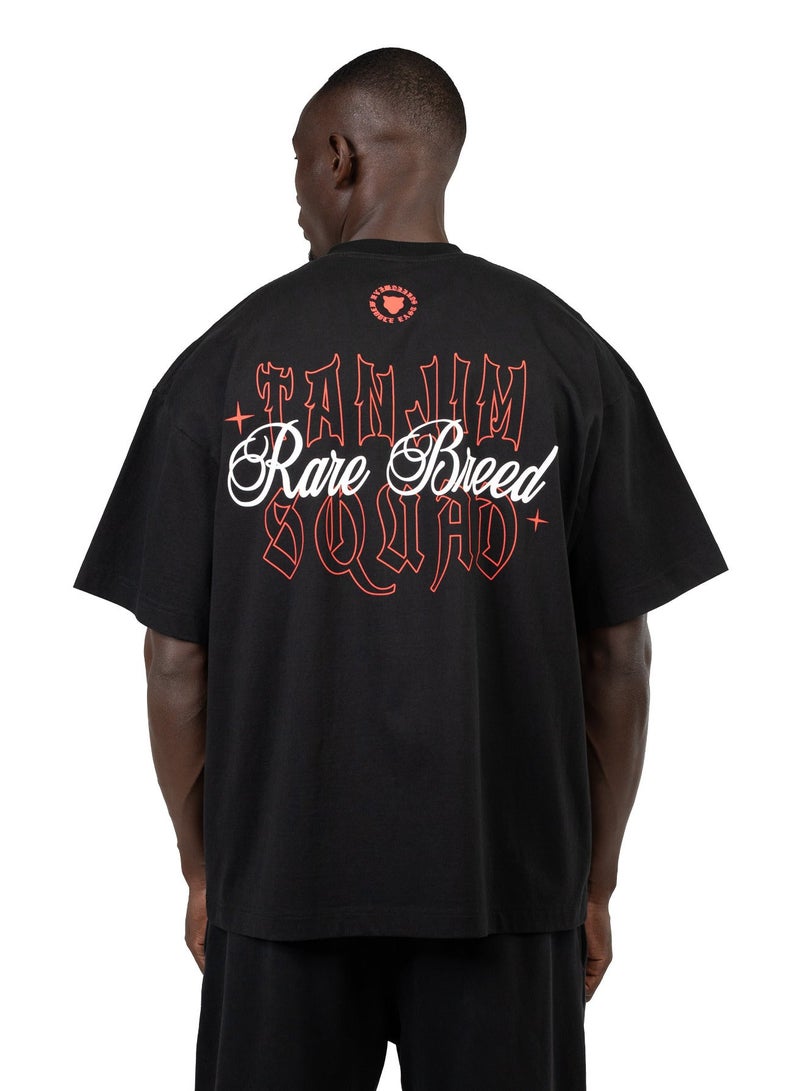 تنجيم سكواد تي شيرت جمجمة كاوبوي أسود - Image 2