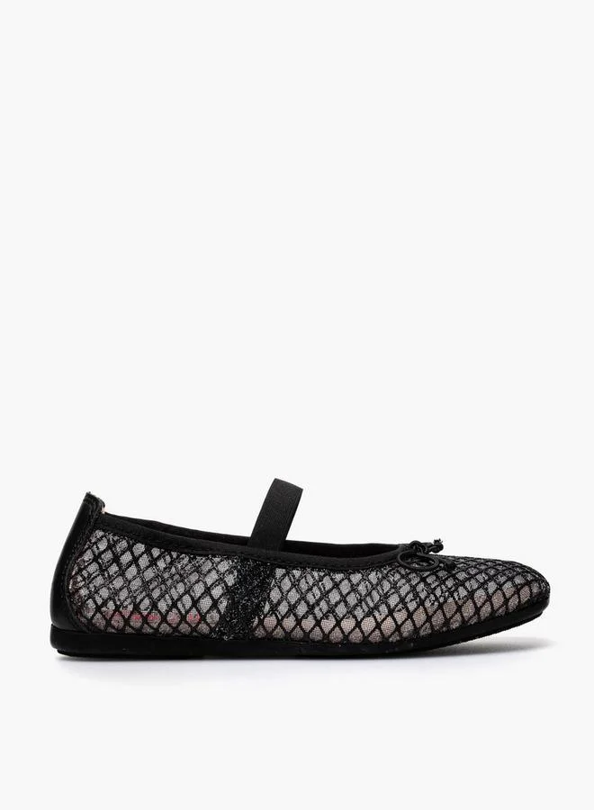بابلوسكي Girls Slip-On School Ballerina Shoes