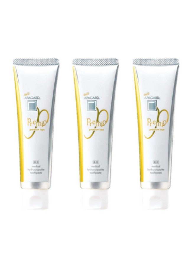 Apagard Premio Toothpaste 105g / 3.7 oz | Nano Hydroxyapatite High Blending, Brightening Toothpaste (Set of 3) 3-Pack 2023 Version - Image 2