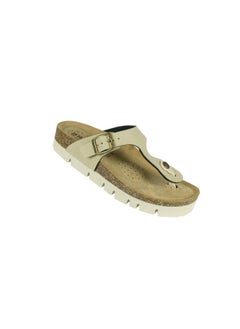 Biochic Ladies Slim Thong Sandals Wedge 012-468 6830-Sabbia