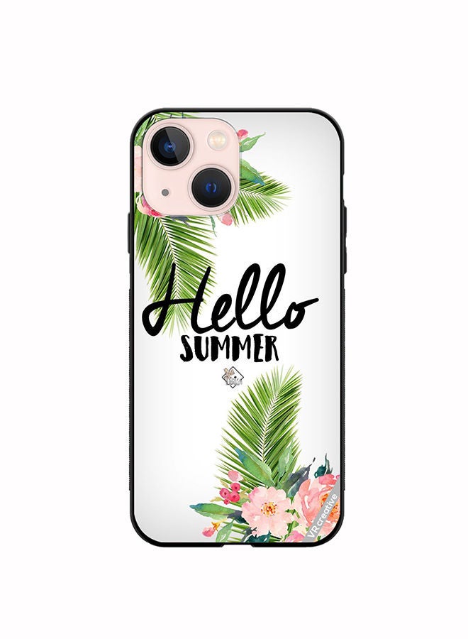 VR CREATIVE Protective Case Cover For Apple iPhone 14 Plus Hello Summer Design Multicolour - Image 1