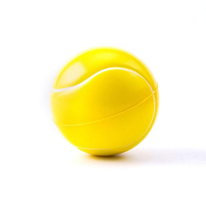 Mini Rubber Bouncy Tennis Ball, 3+ Years, Yellow Plastic, 3.8 cm