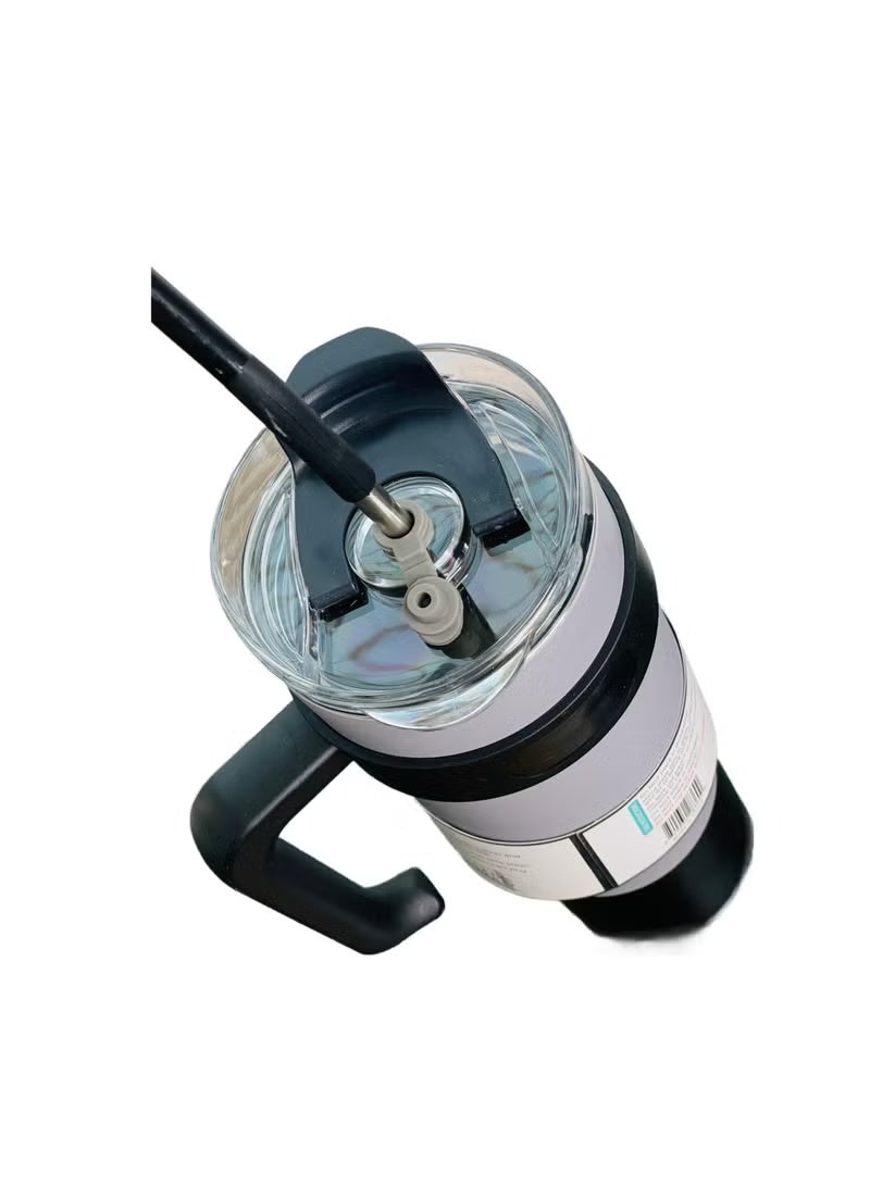 HYDRA Cup 40oz Stainless Steel Insulated Tumbler with Lid & Straw – Double Wall Vacuum Travel Mug, Keeps Drinks Hot & Cold, Reusable Water Bottle for Coffee, Tea & Smoothies - Image 2