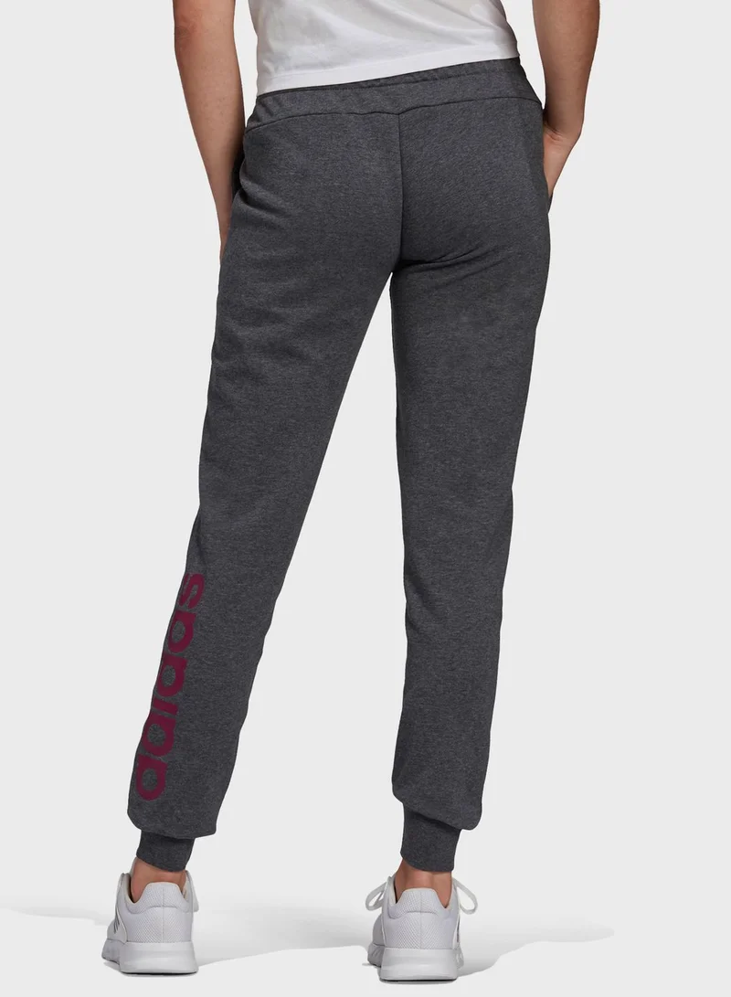 Adidas Essentila Linear Cuffed Sweatpants