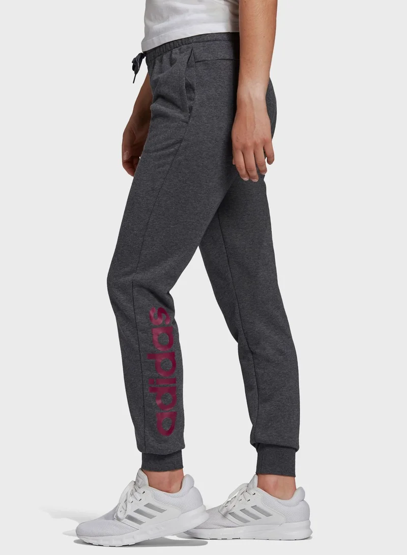 Adidas Essentila Linear Cuffed Sweatpants