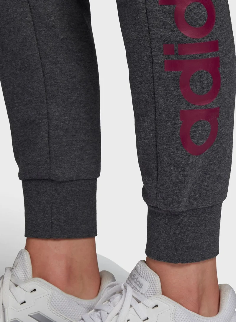 Adidas Essentila Linear Cuffed Sweatpants