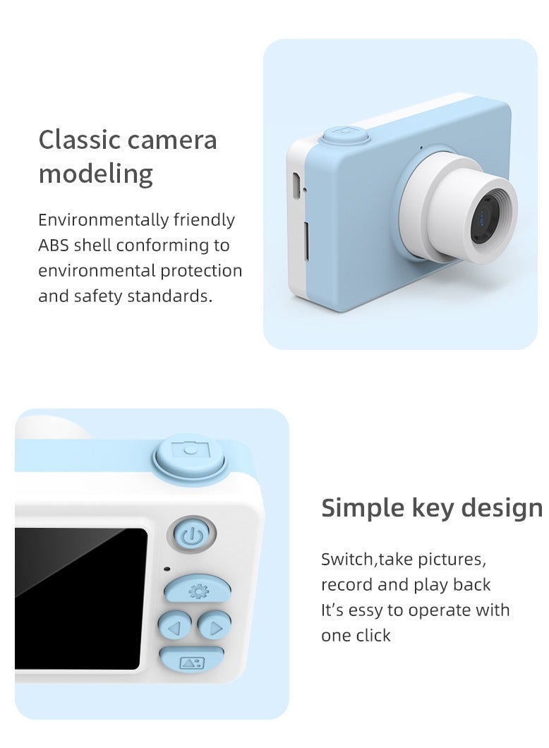 GULFLINK Kids Toy Digital Camera For Child Boys Girls Green Frog - Image 4