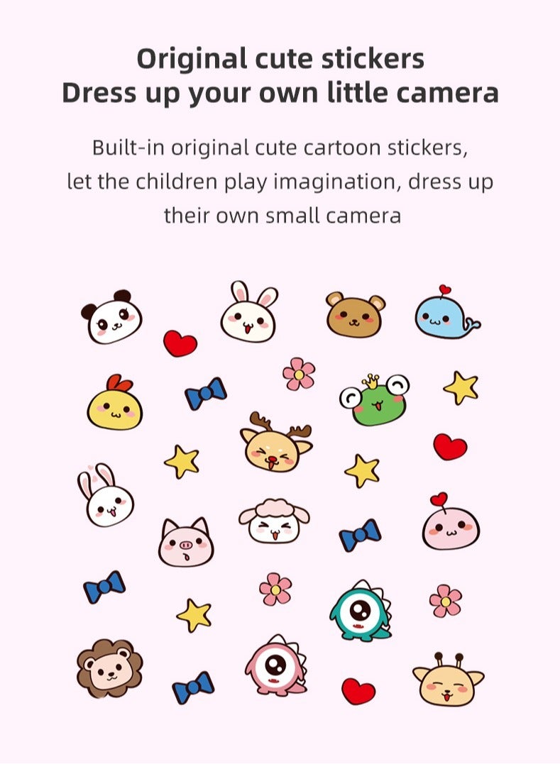 GULFLINK Kids Toy Digital Camera For Child Boys Girls Green Frog - Image 5