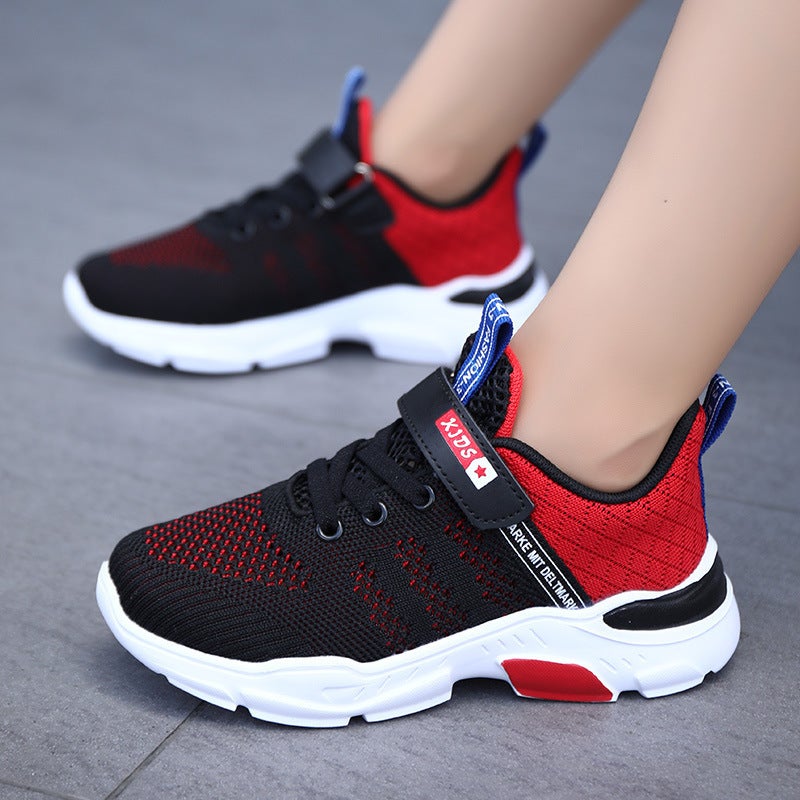 Mesh Sneakers Lightweight Flexible Sole Walking Shoes For Kids Indoor And Outdoor Activities - Image 4
