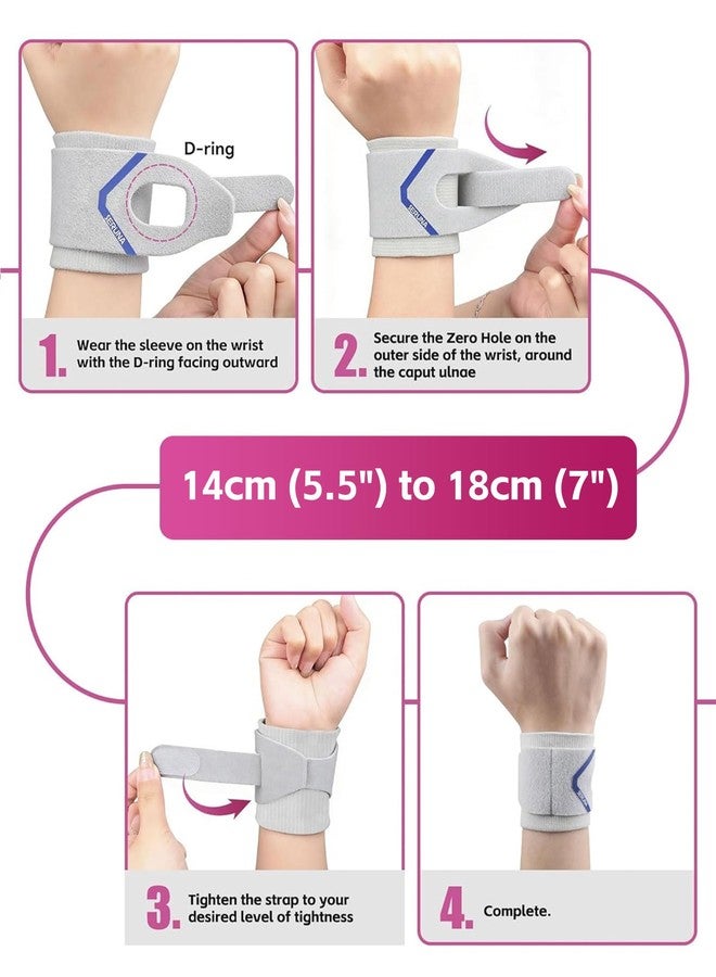 JAPSERUNA Wrist Brace for TFCC Tears with Adjustable Wrap, Comfortable Wirst Support Brace for Ulnar Sided Pain, Repetitive Use Injury, Tendonitis, Bowling, Right & Left Fit - Image 3