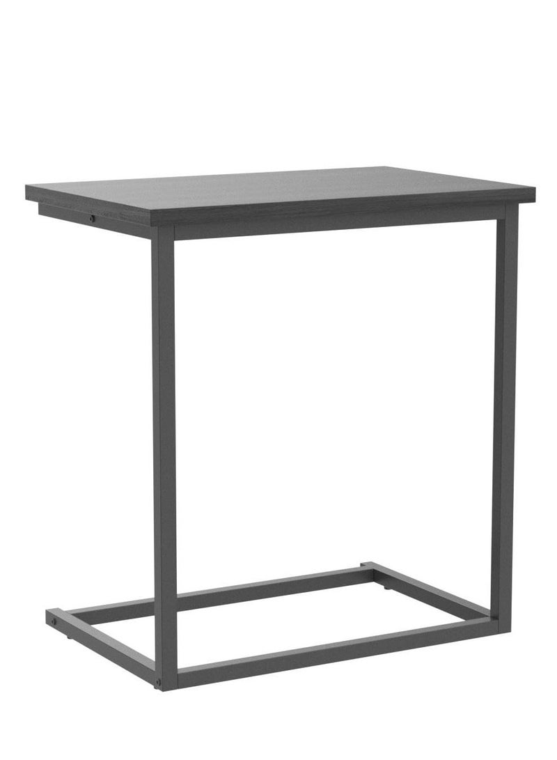 Bukela End Table Living Room, C Shaped End Table 27 inches High, Side Table for Couch Slide Under, C Table Sofa Side End Table，C Table Sofa Side End Table for Living Room  - Image 5