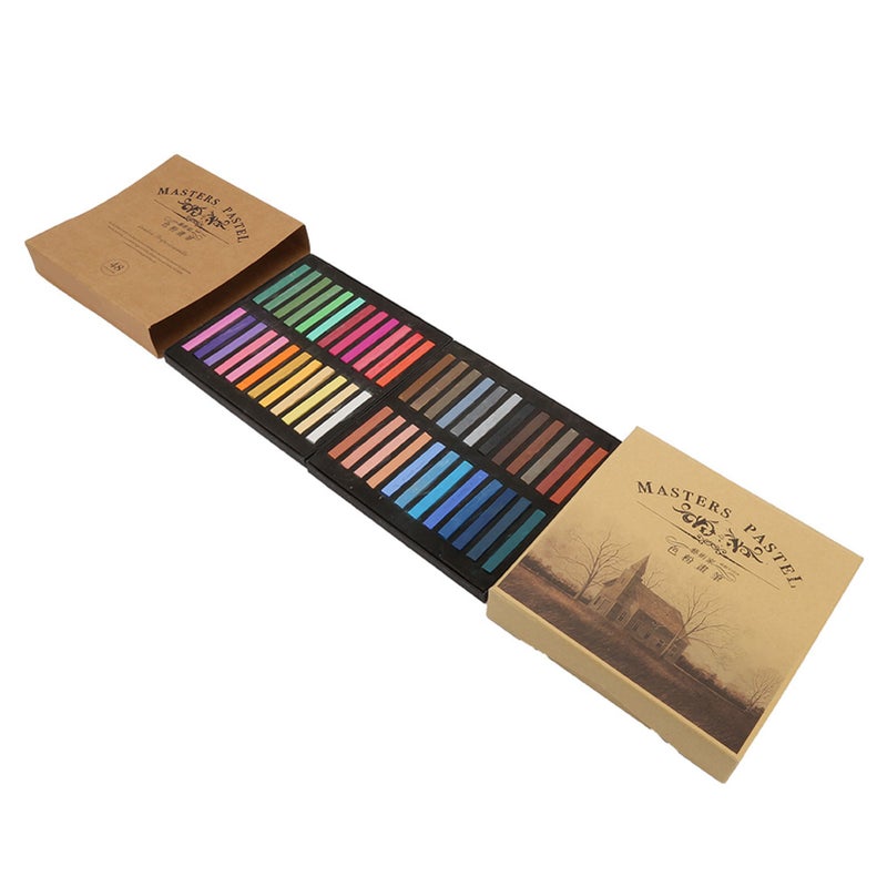 Fluorescent Crayons Disposable Hair Dying Rod Painting Chalk Set Painting Crayons(48 Colors) - Image 2