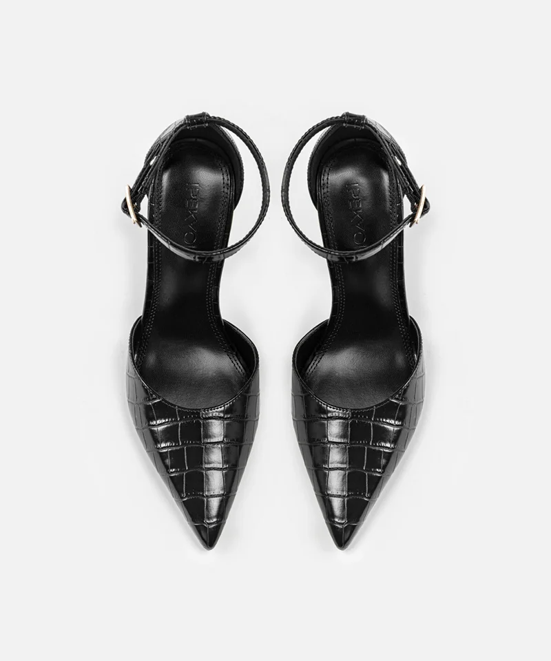 Ipekyol  Croc-Effect Heels for Women | Best Price UAE