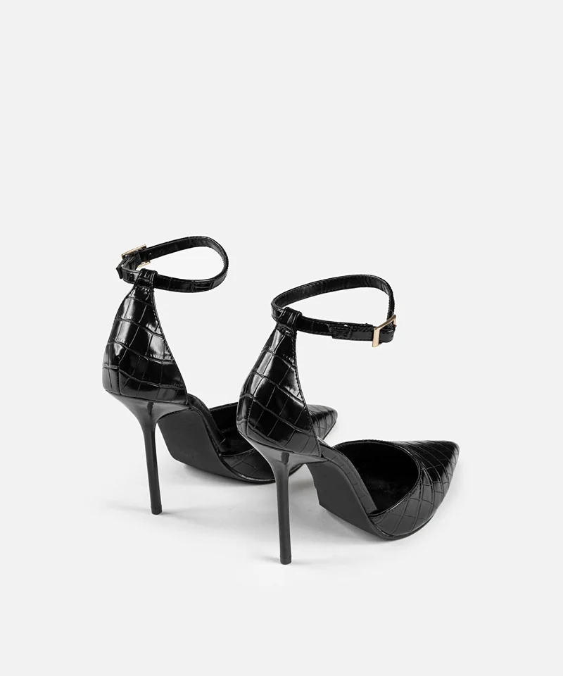 Ipekyol  Croc-Effect Heels for Women | Best Price UAE