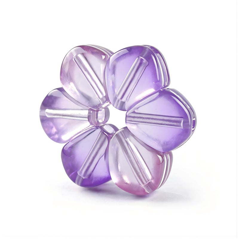 Smooth Hole Glass Tulip Beads No Snag No Thread Break Craft Supplies - Image 4