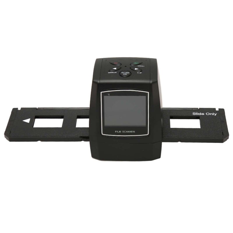 ماسح ضوئي للأفلام بشاشة TFT LCD بحجم 2.36 بوصة، ودقة 5 ميجابكسل، وصور سلبية بالأبيض والأسود لأفلام 35 مم و135 مم، مع معاينة بصيغة JPEG، وتشغيل، وتحرير، وماسح ضوئي للصور بتقنية CMOS لأرشفة المنزل. - Image 5
