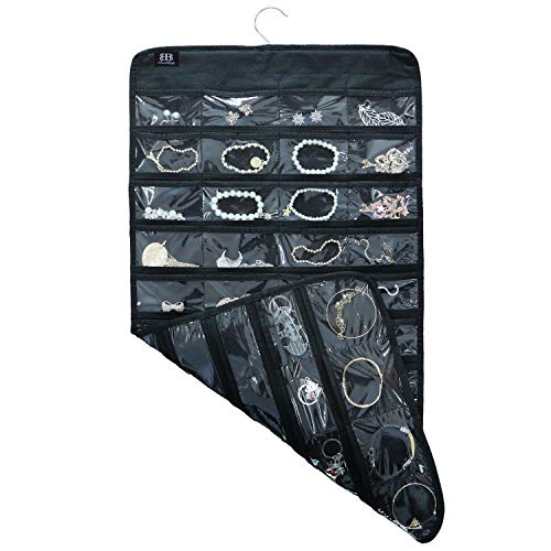 BB Brotrade Hanging Jewelry Organizer,Accessories Organizer,80 Pocket Organizer for Holding Jewelries - Image 2