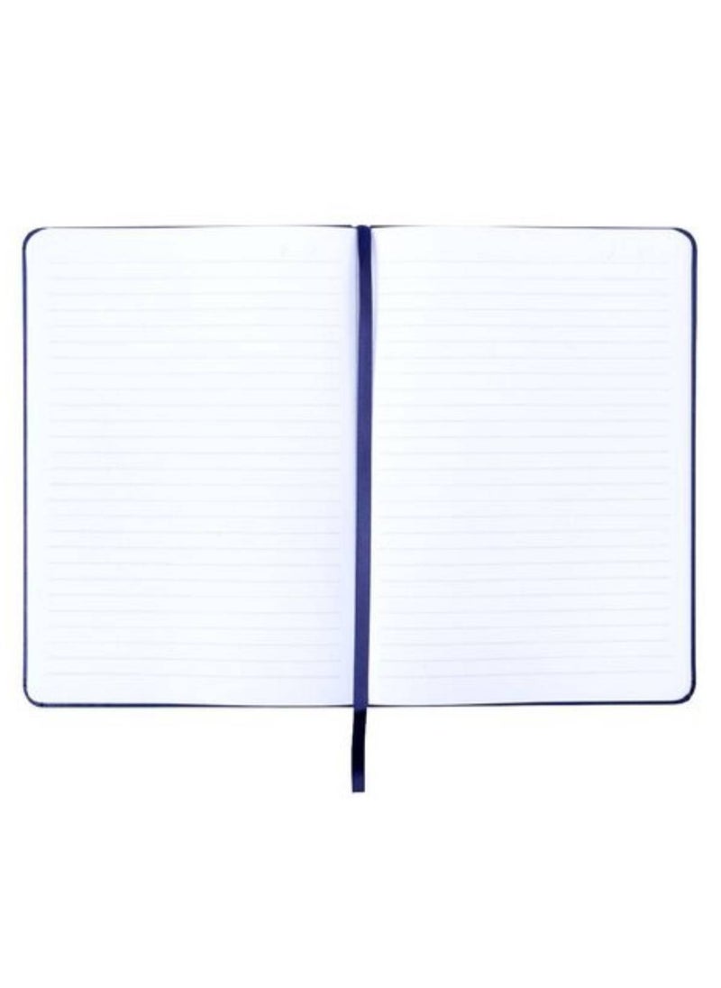 Generic Classic Lined Notebook A5 Journal Notebook Diary Writing Pads Notebooks Pack of 1 Blue  - Image 2