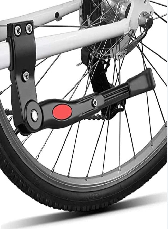 Ilsha® Bike Kickstands, Side Kickstand, Bike Stand,Adjustable Support Aluminum Alloy Kickstand, Mountain Bike Bicycle Cycle Prop Kick Stand Rubber Foot. (Long Height) - Image 1