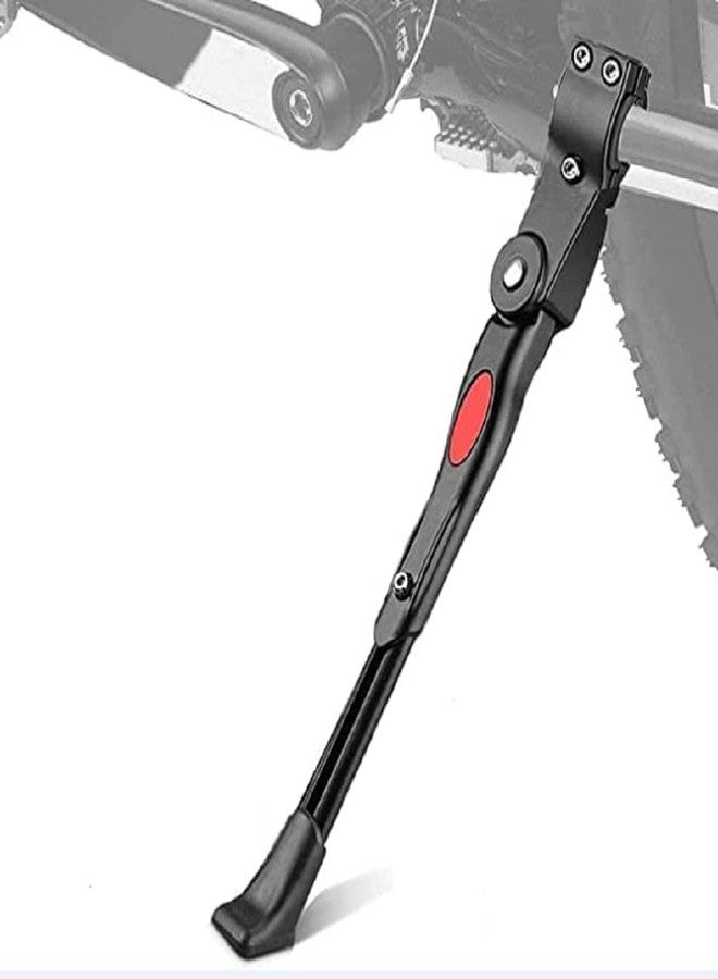 Ilsha® Bike Kickstands, Side Kickstand, Bike Stand,Adjustable Support Aluminum Alloy Kickstand, Mountain Bike Bicycle Cycle Prop Kick Stand Rubber Foot. (Long Height) - Image 4