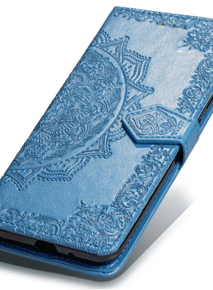 Loquat Suitable For IPhone Datura Embossed Leather Case - Image 2