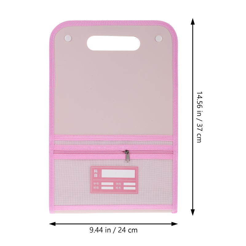 Accordion File Organizer, Portable Document Storage Solution, Durable PP Material - Image 2