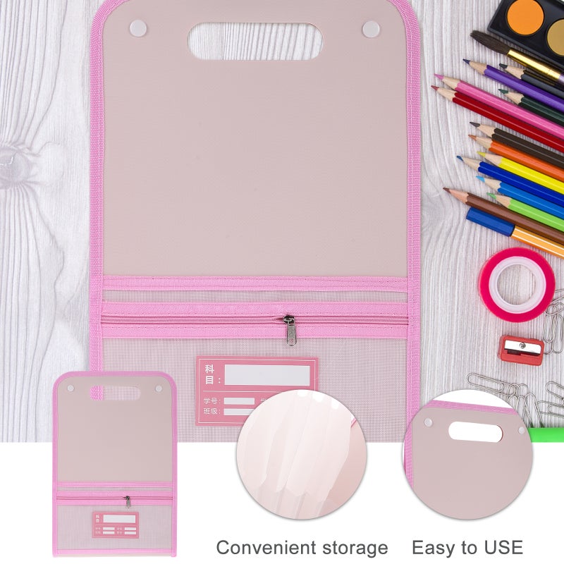Accordion File Organizer, Portable Document Storage Solution, Durable PP Material - Image 3