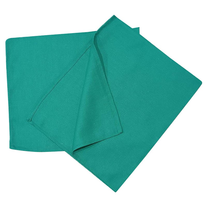 SupremePlus Premium Green Huck Towels â€“ (12 Pack) 15 x 27 inches 100% Cotton Bulk Towel for General Cleaning, Auto Shop, and Hospital Use, Super Absorbent, Machine Washable Cloth - Image 4