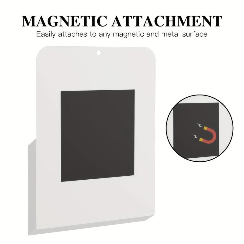 2pcs Magnetic File Holders for Refrigerator Wall Mounted Organizer with Multiple Compartments for Office and Home Storage Perfect for Letters Papers and Small Items - Image 5