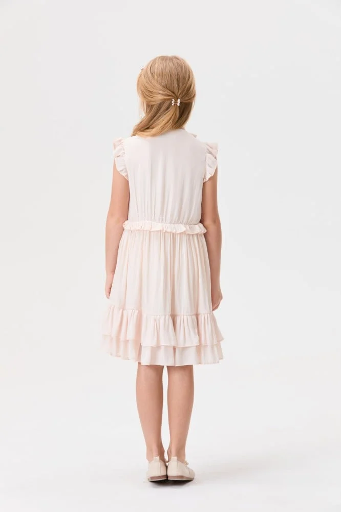 Tenda Ruffled Cotton Dress