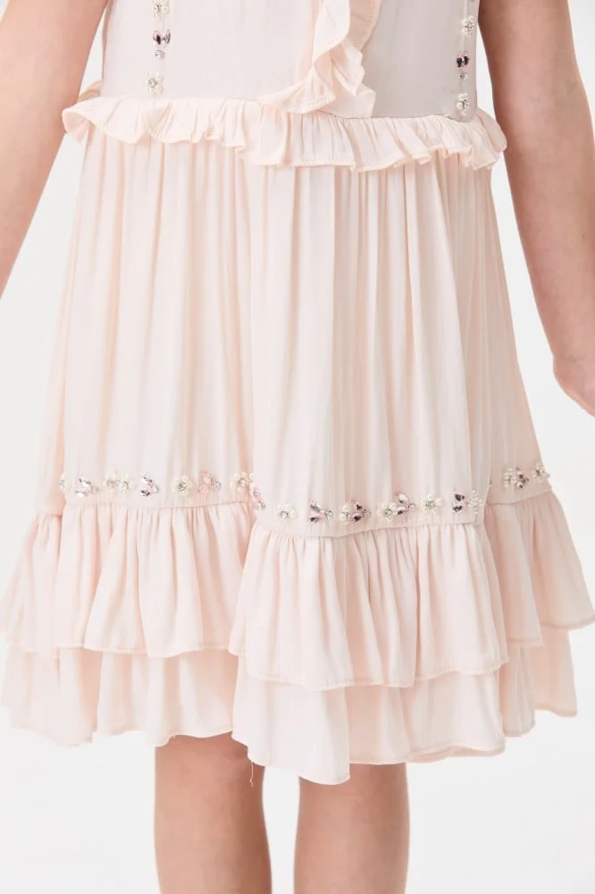 Tenda Ruffled Cotton Dress
