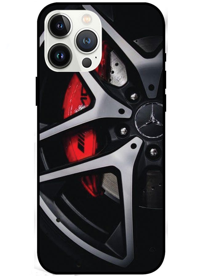 EYE CATCH Protective Case Cover For Apple iPhone 13 Pro Max Mercedes Wheel  - Image 1