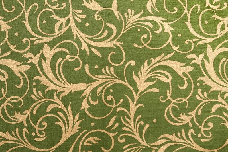 Dekor World Gold Printed Green Table Cover (Pack of 1) 150X150 Cm / 60X60 Inches 4 Seater Dinning Table - Image 2