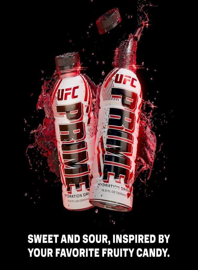 Prime Hydration Tropical Punch Drink • UFC, 16.9 fl oz ℮ 500 ml - Image 2
